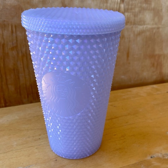 Starbucks Lilac Studded 16 oz Holiday Winter Collection 2021 Purple Tumbler - Picture 6 of 6